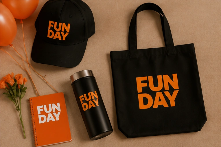 Fun Day branded merchandise collection